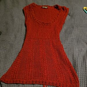 Red Knit Dress